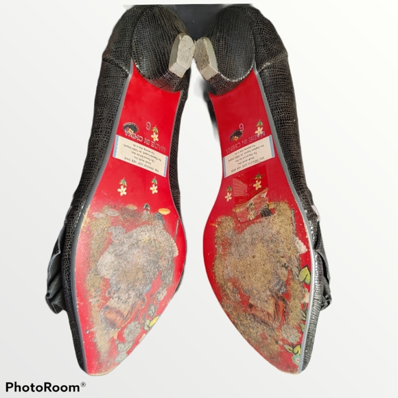 Irregular Choice pointed low heel shoe - Picture 6 of 10